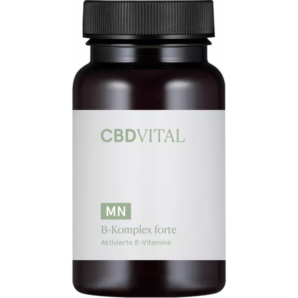 CBD Vital B-Komplex forte -Aktivierte B-Vitamine,   60 Kapseln